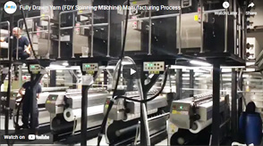 عملية تصنيع كامل تمتد الغزل ( FDY آلة الغزل )